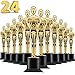 Prextex 6" Gold Award Trophys for Award Ceremony's or Party (24 Pack) primary