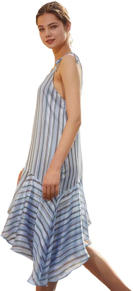 striped nightdress