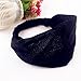 Womens Elastic Headband Hair Band Sweatband Accessory for Sport Workouts or Fashion(set of 2)