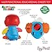 TOYTHRILL Singing Dancing Penguin Baby Toy - Sounds and Lights - Bump and Go Walking and Waving - Music, Story and Learning Modes – Colorful, Interactive, Educational