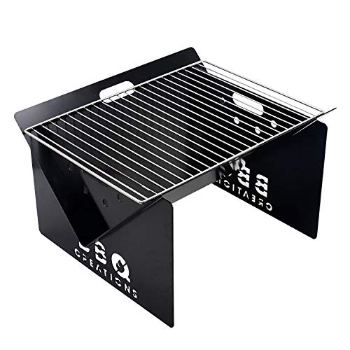 BBQ Creations Portable Fire Pit and Charcoal Grill Pricepulse