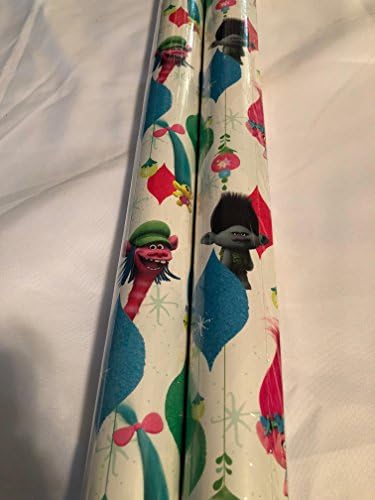 Hallmark Heavyweight Dreamworks Trolls Gift Wrapping Paper - 60 sq ft