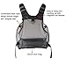 Kylebooker Fly Fishing Vest Pack Adjustable for Men and Women (Black)