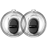 20/30 oz Stronghold Tumbler Lid Replacement/Compatible with Stanley Quencher,Spill Proof &Leak-Proof Tumbler Cover for Stanley Cup Accessories