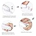 Huachi Hair Straightener Rechargeable Mini Flat Iron Travel Irons Cordless straighteners with Power Bank Function, Adjustable Temperature 110-170C, Dual Voltage Portable Hair Irons, USB Port Charging