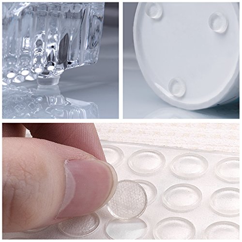 5 Bumpers+Adhesive+Transparent+Dampening+Cabinet+MOZOLAND