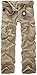Leward Men's Casual Outdoors Active Military Army Cargo Camo Camouflage Combat Work Pants Trousers (34, Kahki)
