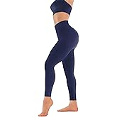 Buttery Soft High Waist Yoga Pants for Women - Tummy Control Workout Leggings with Pockets, Squat Proof Gym Running Athletic