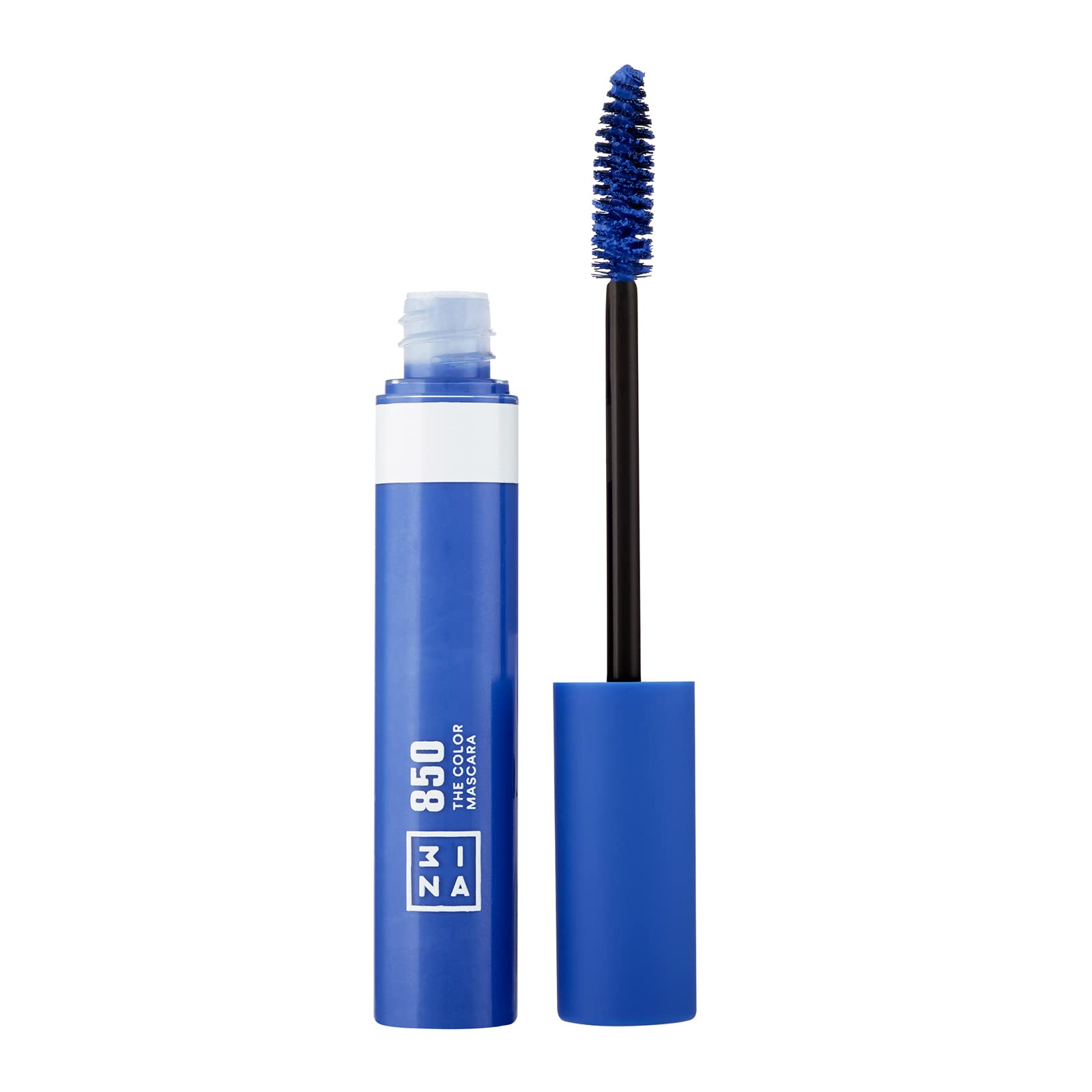 3INA MAKEUP - Vegan - The Color Mascara 850 - Blue - Volume and Definition - Long-Lasting Formula - 9 Bold Color Mascara - Highly Pigmented Shades - Sensitive Eyes - Clump Free - Cruelty Free