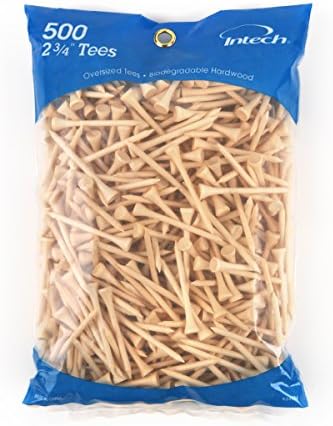 Intech 2 3/4″ Golf Tees 100 and 500 Packs (Multiple Colors Available)