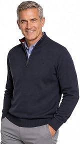 Calvin Klein Mens Campus Sport Sweater Denim Marl M view 2