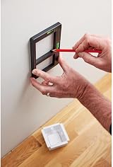 Draper Electrical Plug Socket Cutting Template 63955 Back Box Stencil Tool view 4