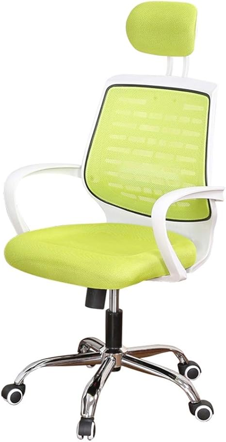 Amazon Co Jp Weiyv 付オフィスチェア メッシュ デスクチェア チェアコンピュータチェア家庭用ネットオフィスチェア回転チェア リフティングゲームチェア Color Grass Green Size 45 54cm ホーム キッチン