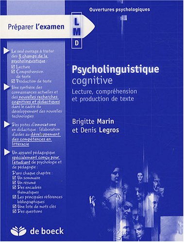 Psycholinguistique cognitive