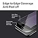 mimoday for iPhone 7 Plus Screen Protector Tempered Glass Edge to Edge Anti Glare Screen Covers Blue Light Filter with Easy Installation Frame Black (2 Pack)