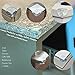 Clear Corner Guards for Child Safety, Baby Mate 8 PCS Ball Shape Clear Furniture Corner Protectors - Safety Table Corner Cover - Desk Corner Cushion