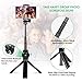 Selfie Stick Tripod, Leelbox Bluetooth Selfie Stick with Tripod and Detachable Wireless Remote, Extendable Monopod Stand Holder Universal for Digital Camera and Android iOS Mobile Smart Phone