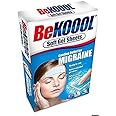 BeKoool Cooling Relief for Migraine Soft Gel Sheets, Pack of 3