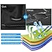 URPOWER Dog Seat Covers 100% Waterproof Pet Car Seat Cover Nonslip Bench Seat Covers Armrest Compatible for Back Seat with Pet Seat Belts for Cars Trucks & SUVs