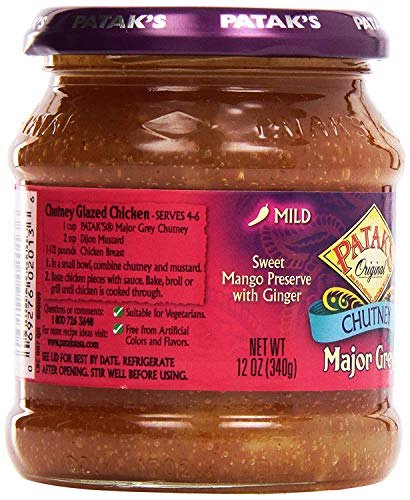 Patak's Major Grey Chutney, 12 oz (3)