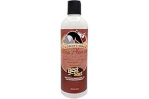 BEST SHOT PET Best Shot Ultra Plenish Conditioner, Coat Release Technology, Ideal Pet Grooming Supplies, Moisturizing Conditioner for Dogs, Cats, and Horses, 16 Oz.
