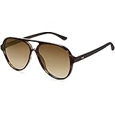 SOJOS Classic Polarized Aviator Sunglasses for Women Men, Retro Trendy Aviators Shades SJ2201