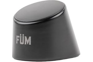 FÜM Base - Weighted, Magnetic Stand in Onyx Black for Flavored Air Device | Naturally Switch from Bad Habits | Allows You to Spin Your Device