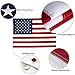 HYT American Flag 3x5 ft, Long Lasting Durable Polyester U.S. Flag UV Protected for Outdoor Use - Embroidered Stars, Sewn Stripes and Brass Grommets Strengthened