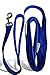 Elenest 2 Handles Dog Leash - 8FT 2Inch Blue Dual Handle Dog Leash - Free Bonus Dog Tag - Dog Leashes for Large Dogs Heavy Duty - Leash for Dogs Who Pull - Dog Leash Large Heavy Duty
