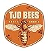 TJO Bees Raw and Unfiltered Honey 5 LB (80 OZ)