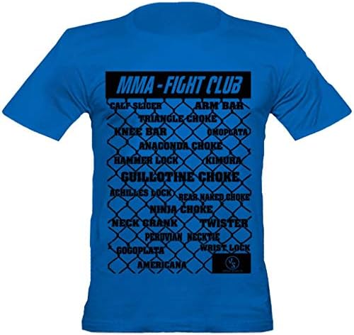 urban shaolin Men's Fight Club MMA Submission Holds Fitted T Shirt