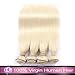 613 Blonde Virgin Hair Straight human hair 16 18 20 inch, Pack Of 3,100g/Bundle,Honey Blonde Brazilian Hair Weave,7A Blonde Human Hair boundles
