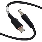 DSD TECH MagicConn SH-CP12A USB Type C PD to DC Power Cable(55x25)-12V