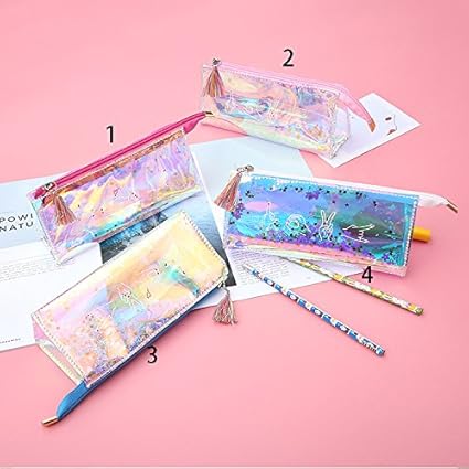 Amazon Hncljsyyxgs ペンケース おしゃれ 筆箱 かわいい 多機能 文房具 小物入れ 軽量 鉛筆入れ 学生 シンプルなデザイン Color Multi Colored4 ペンケース 文房具 オフィス用品