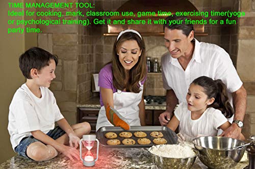 image for SuLiao Hourglass Sand Timer Lamp Toy: RGB Light & Warm Light Visual Ti