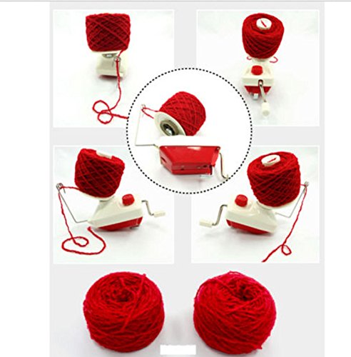 TNS STORE Hand Operated Yarn Winder Fiber Wool String Ball Thread Skein Winder Machine US - Thumbnail 6