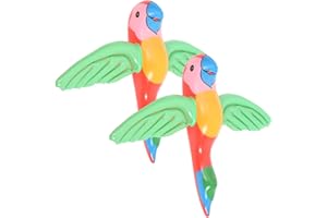 Abaodam 2pcs Parrot Inflatable Balloon Party Large Bath Inflatable Ball for Swimming Pool Water