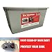 The Washbox - Paint Brush and Roller Cleaning Tray to Keep Your Sink Clean - Paint Tray for Brush Clean Up Large Insert for Sinks to Make Paint Cleanup Easy