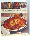 Hardcover Grandmother's Family Recipes Book