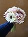 Sweet Home Deco 10’’ Blooming Peony and Anemone Silk Artificial Wedding Bridal Bouquet/Home Flower (No Pot Included) (Pink1)