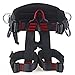 Thicken Wider Climbing Harness, Oumers Protect Waist Version Waistbelt Wider Safe Seat Belts For Mountaineering Fire Rescue Higher Level Caving Rock Climbing Rappelling Equip Women Man Child Half Body