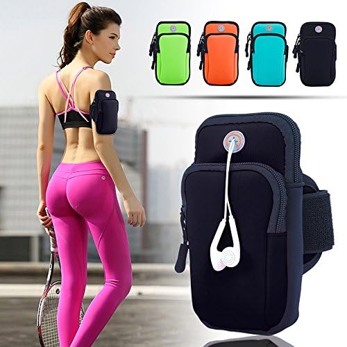 ANJ Outdoors Premium Elastic Running Armband for iPhone X, 8 Plus, 7