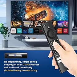 New Voice Replacement Remote for Insignia Smart TVs