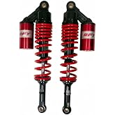Hegeiis 14.17-Inch Rear Shock Absorber Suspension Motorcycle ATV Quad | 7mm Spring, ATV Quad Scooter Dirt Bike, Load Capacity 550lb/pair, Universal Fit for CBR600 CBR400 CB500