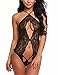Avidlove Women Sexy Lingerie Teddy Lace Babydoll Mini Bodysuit Nightwear