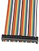 uxcell a15040700ux0328 40 Pin 40 Way F/F Connector IDC Flat Rainbow Ribbon