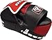 RDX Boxing Pads Focus Mitts | Maya Hide Leather Curved Hook and Jab Target Hand Pads | Great for MMA, Muay Thai, Kickboxing, Martial Arts, Karate Training | Padded Punching, Coaching Strike Shield