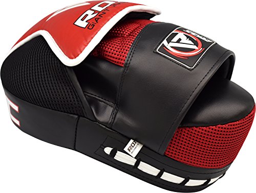 RDX-Manoplas-Boxeo-Paos-Muay-Thai-Kick-Boxing-Artes-Marciales-Patada-Pad-Entrenamiento