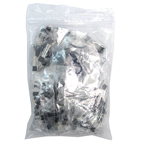 WINGONEER Electronic Components Package(Total 1390 PCS) - LED Diodes 30 Values Resistors,Electrolytic Capacitor Package Ceramic Capacitors Common Diodes Common Transistor