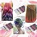 Philonext Temporary Hair Chalk Set, Colorful Hair Chalk Pens, Temporary Non-Toxic Portable Hair Coloring Chalk for Girls, Great Birthday Gifts Present for Girls (6 Pcs)
